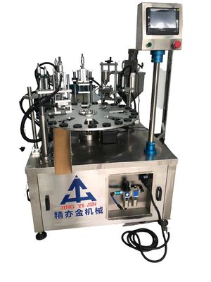 ποιότητας  SUS304 Eyeliner Filling Machine Eyeliner Turntable Filling  Line εργοστάσιο