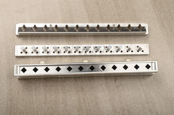 12 Τρύπα Diy Λιποστάκι Σκηνοθεσία σκληρό κραγιόν σχηματίζοντας μούχλες κράμα αλουμινίου