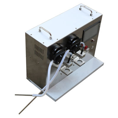 Μηχανή πλήρωσης με μασκάρα από PLC Μηχανή πλήρωσης με γλέντι από νυχιών διπλή κεφαλή