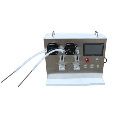 Μηχανή πλήρωσης με μασκάρα από PLC Μηχανή πλήρωσης με γλέντι από νυχιών διπλή κεφαλή