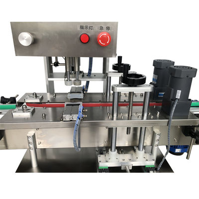 220V 50Hz Servo Automatic Capping Machine 0.3-0.8 Mpa Προμήθεια αέρα από ανοξείδωτο χάλυβα