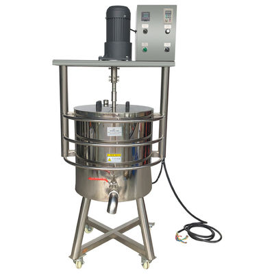 SUS304 Γραμμή παραγωγής κραγιόν 100L Μηχανή θέρμανσης με διαμερίσματα