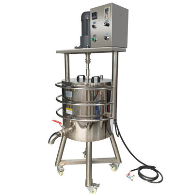 SUS304 Γραμμή παραγωγής κραγιόν 100L Μηχανή θέρμανσης με διαμερίσματα