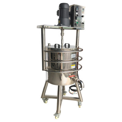 SUS304 Γραμμή παραγωγής κραγιόν 100L Μηχανή θέρμανσης με διαμερίσματα
