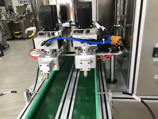 Μηχανή γεμίσματος με ζεστή μάσκα λάσπης 80L Double Head Gear Pump Heating Filling Machine